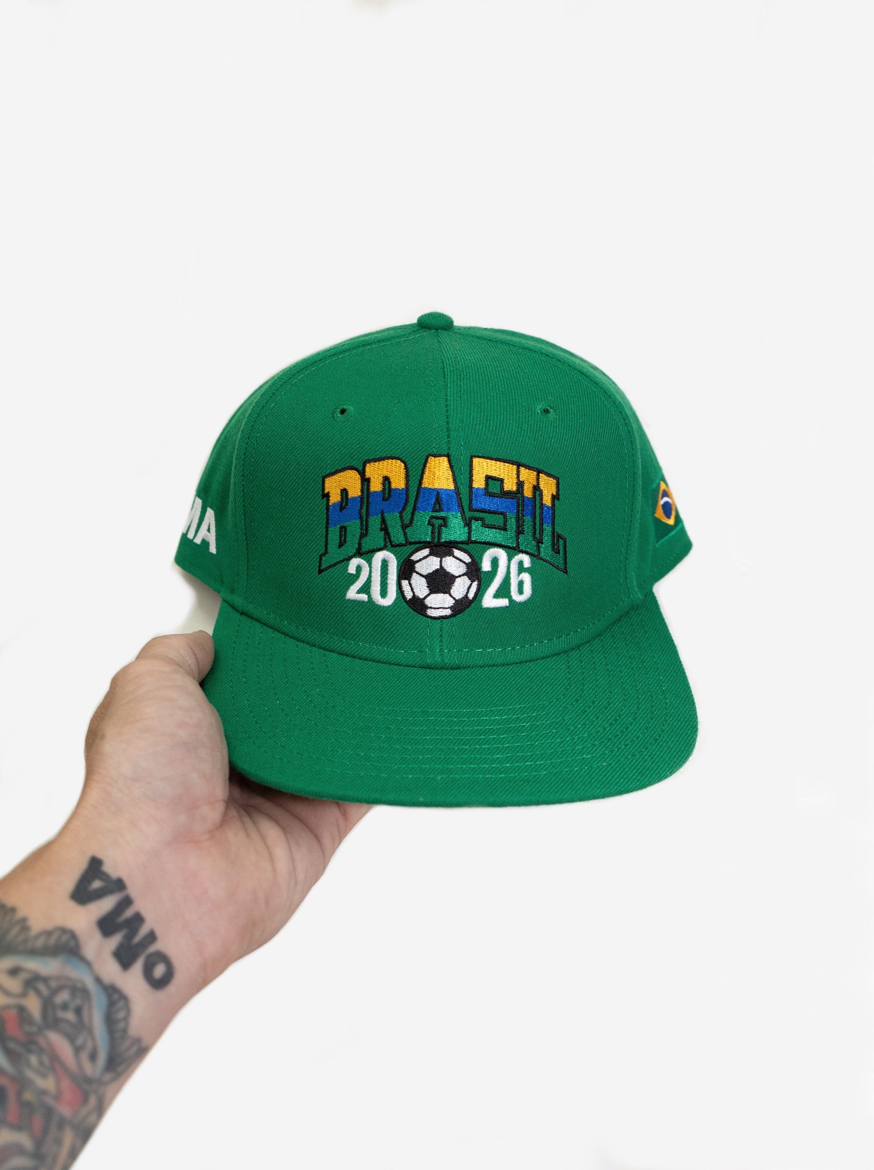 BRASIL RETRo WC 2026 HAT (GREEN)