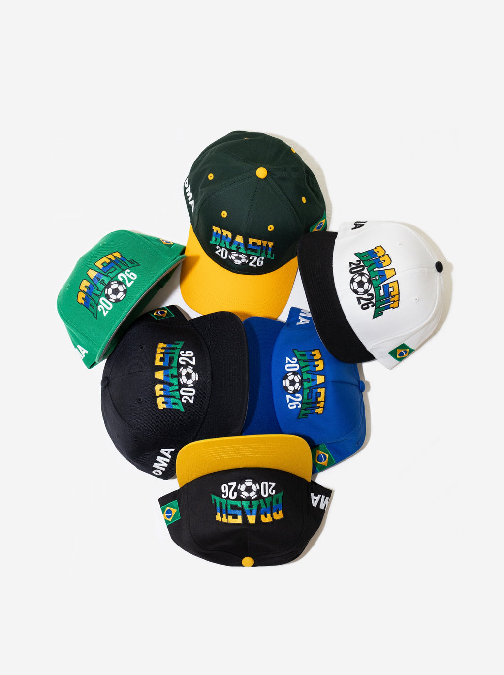 BRASIL RETRo WC 2026 HAT (BLACK/YELLoW)