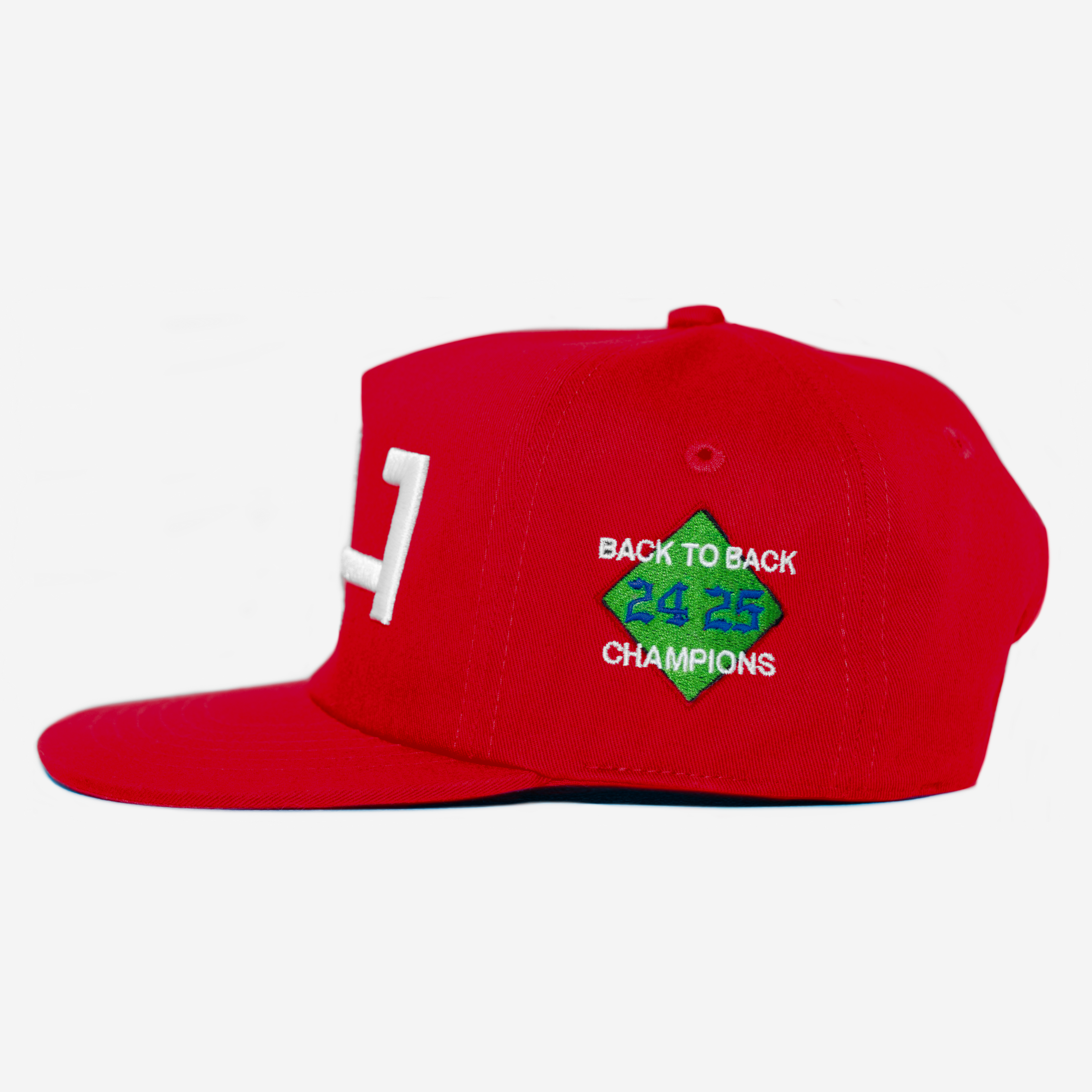 LA 2025 CHAMPIONS PATCH HAT (RED)