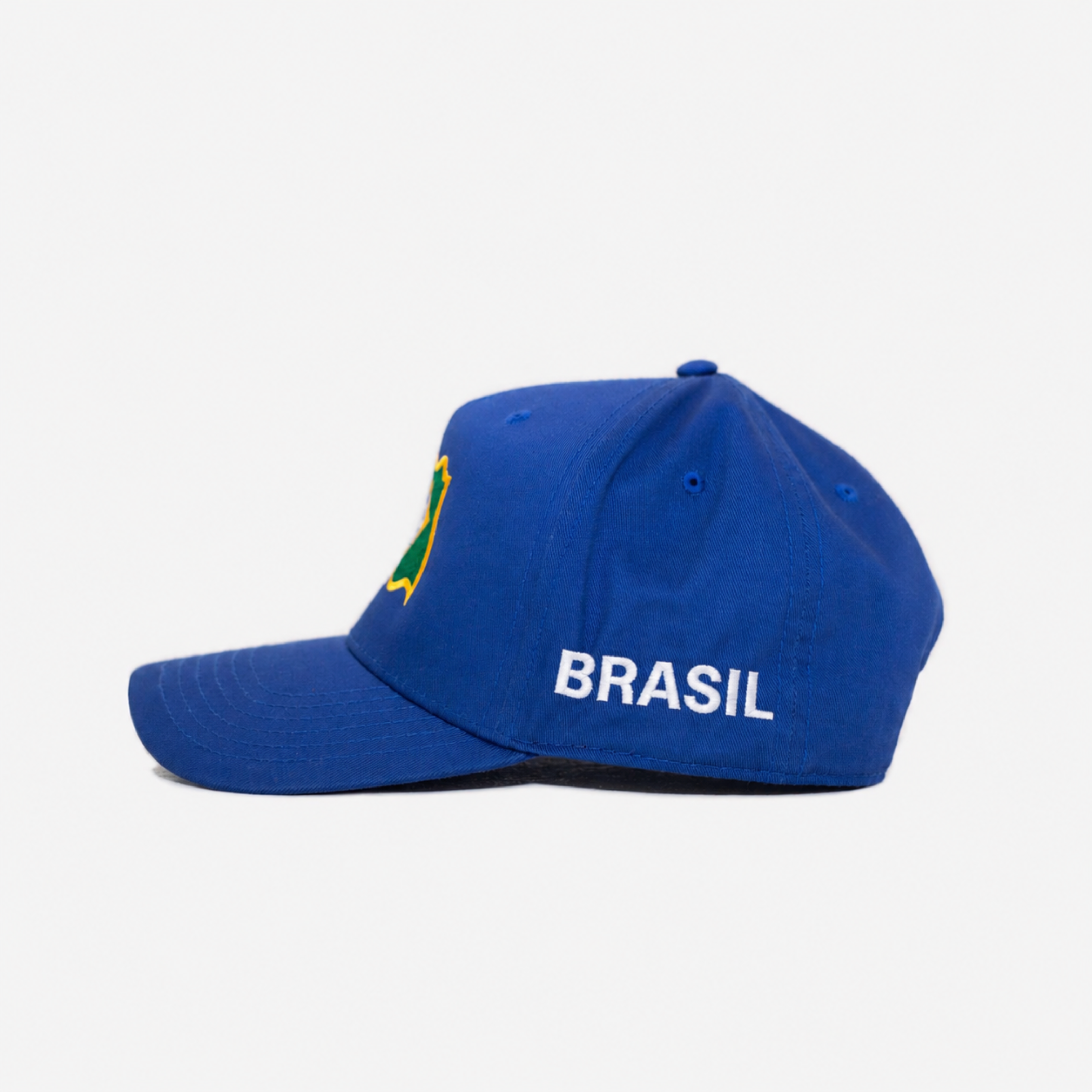 BRASIL FLAG CURVED BRIM HAT (BLUE)