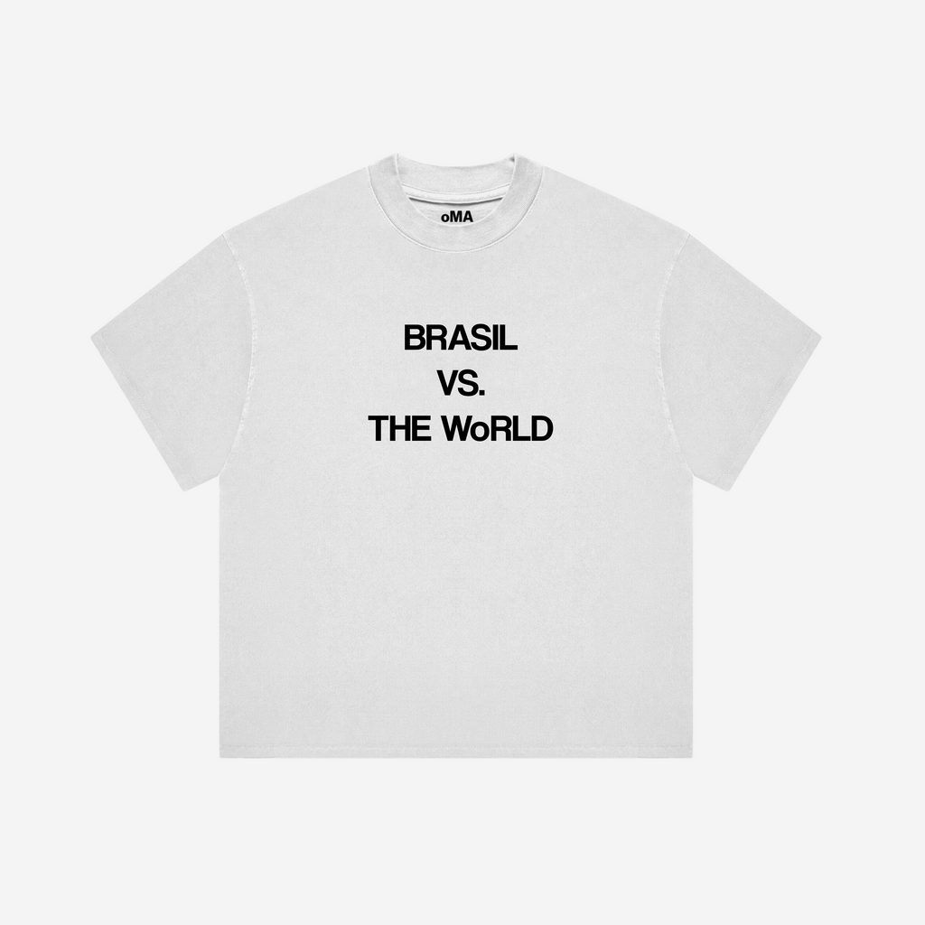 BRASIL VS. THE WoRLD SHIRT (WHITE)