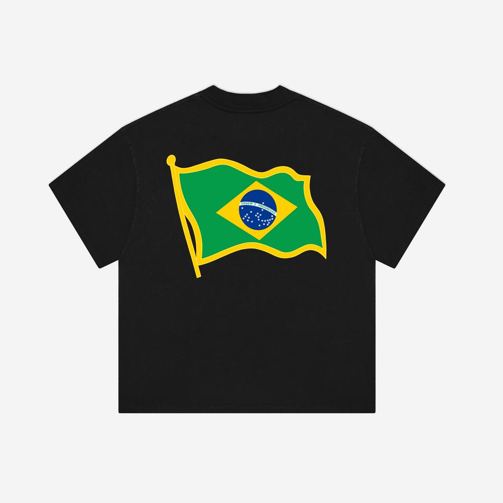 BRASIL VS. THE WoRLD SHIRT (BLACK)
