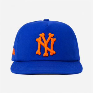 NY BONES MSG HAT (BLUE)