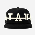 LA CROWN HAT (BLACK/CREAM)