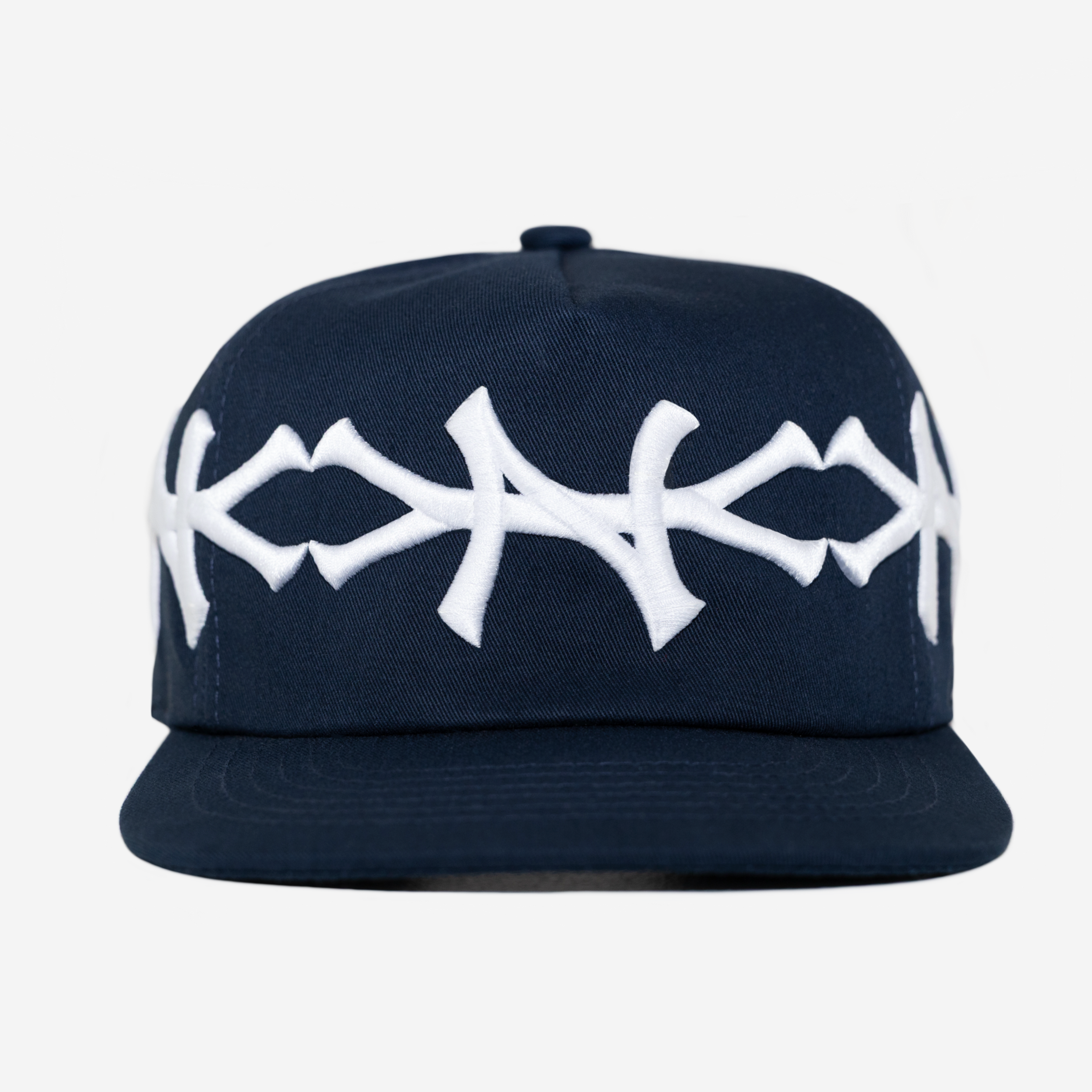 NY CROWN HAT (NAVY)