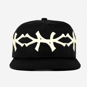 NY CROWN HAT (BLACK/CREAM)