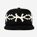 NY CROWN HAT (BLACK/CREAM)