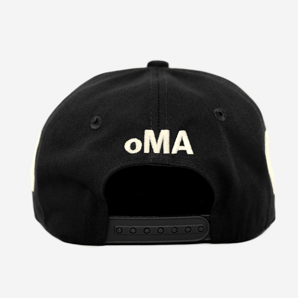 NY CROWN HAT (BLACK/CREAM)