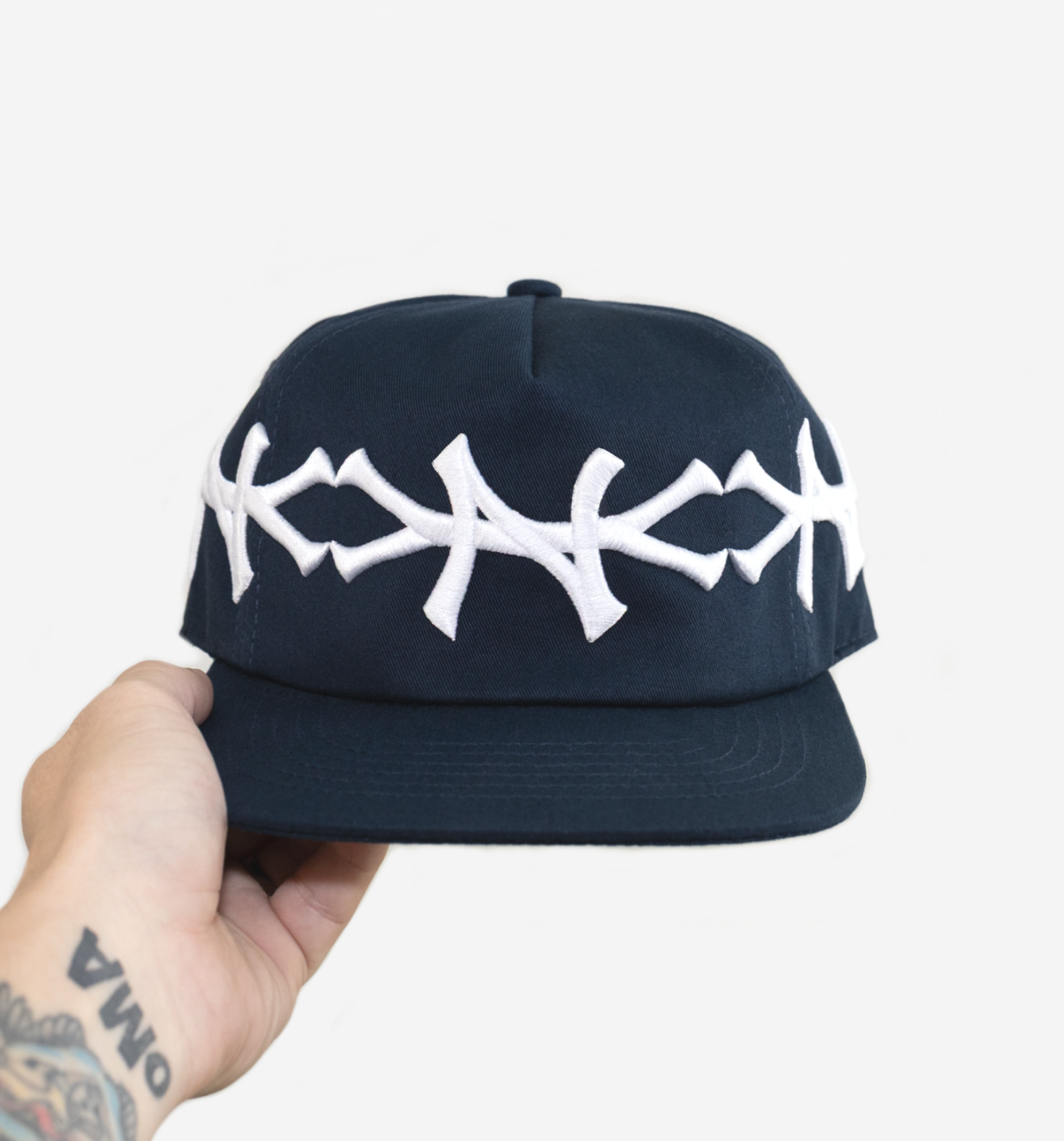 NY CROWN HAT (NAVY)