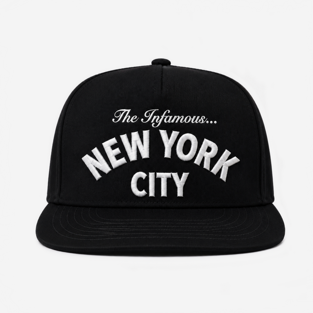 THE INFAMoUS... NYC HAT (BLACK)