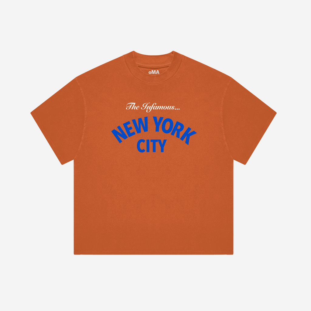 THE INFAMOUS... NYC SHIRT (oRANGE)