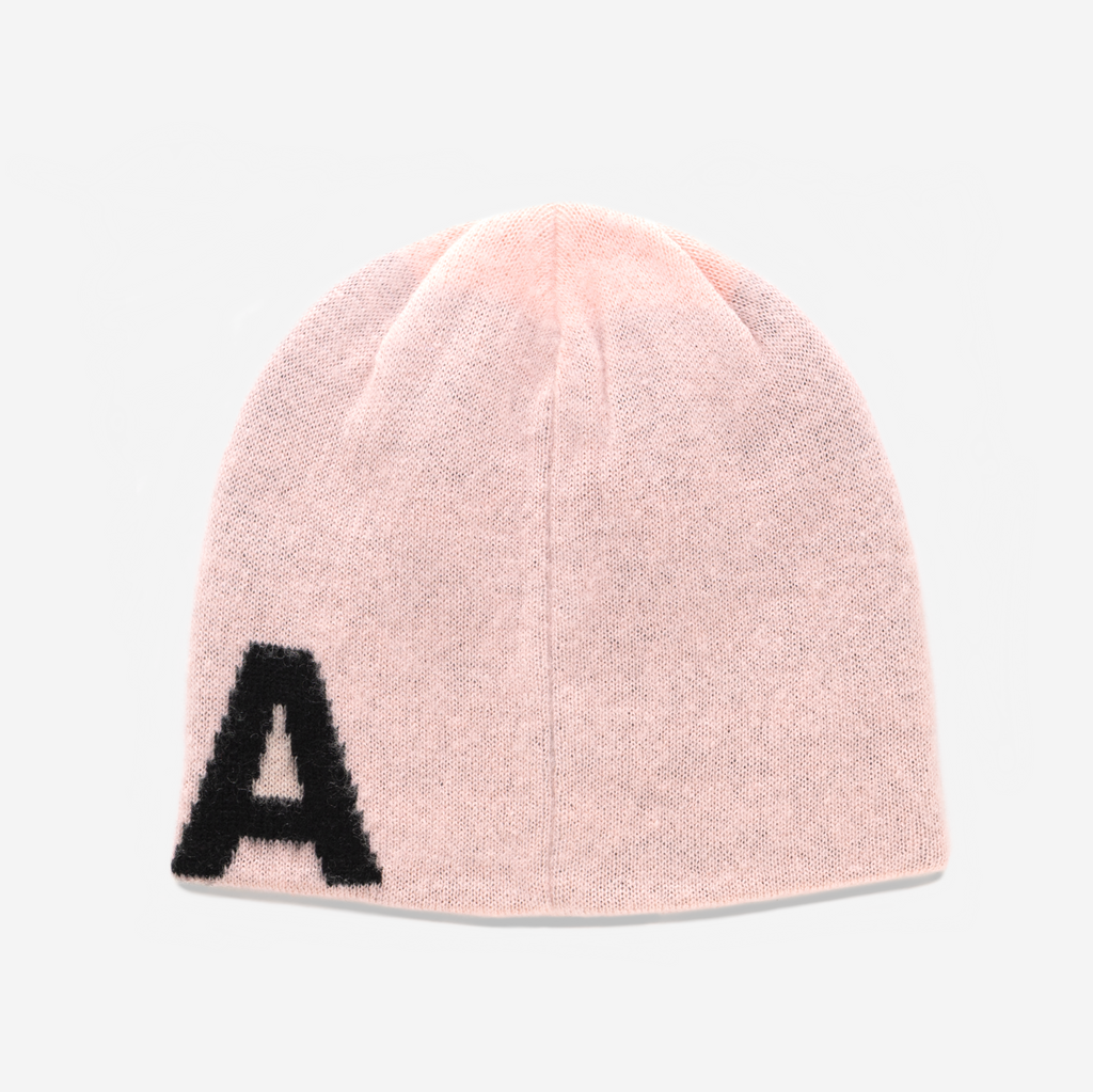 MOHAIR LOGO SKULLY (DUST PINK)