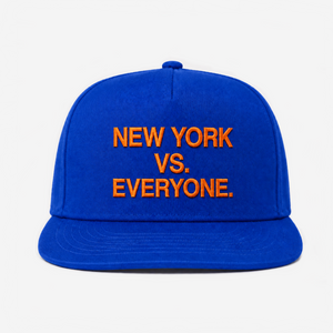 NEW YoRK VS. EVERYoNE HAT (BLUE)
