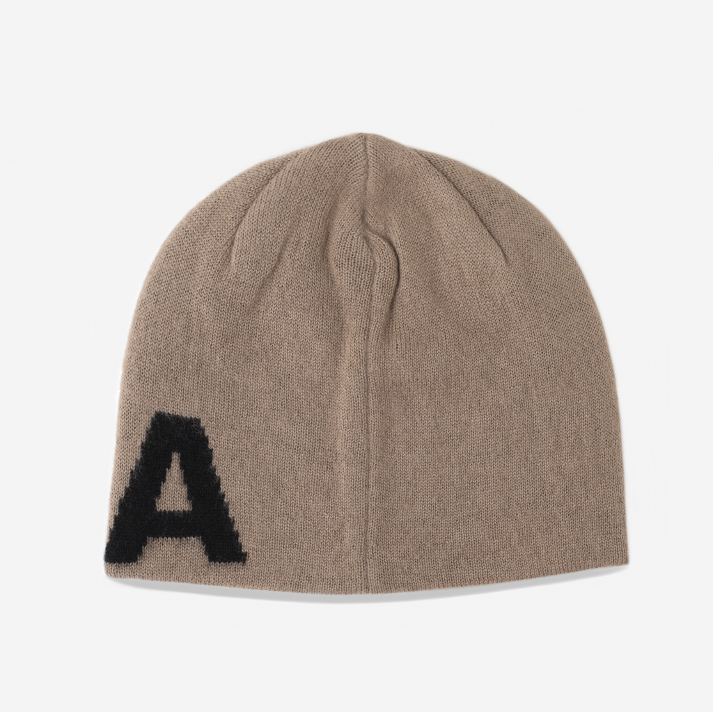 MOHAIR LOGO SKULLY (MOCHA)