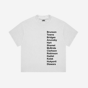 NY MSG TEAM SHIRT (WHITE)