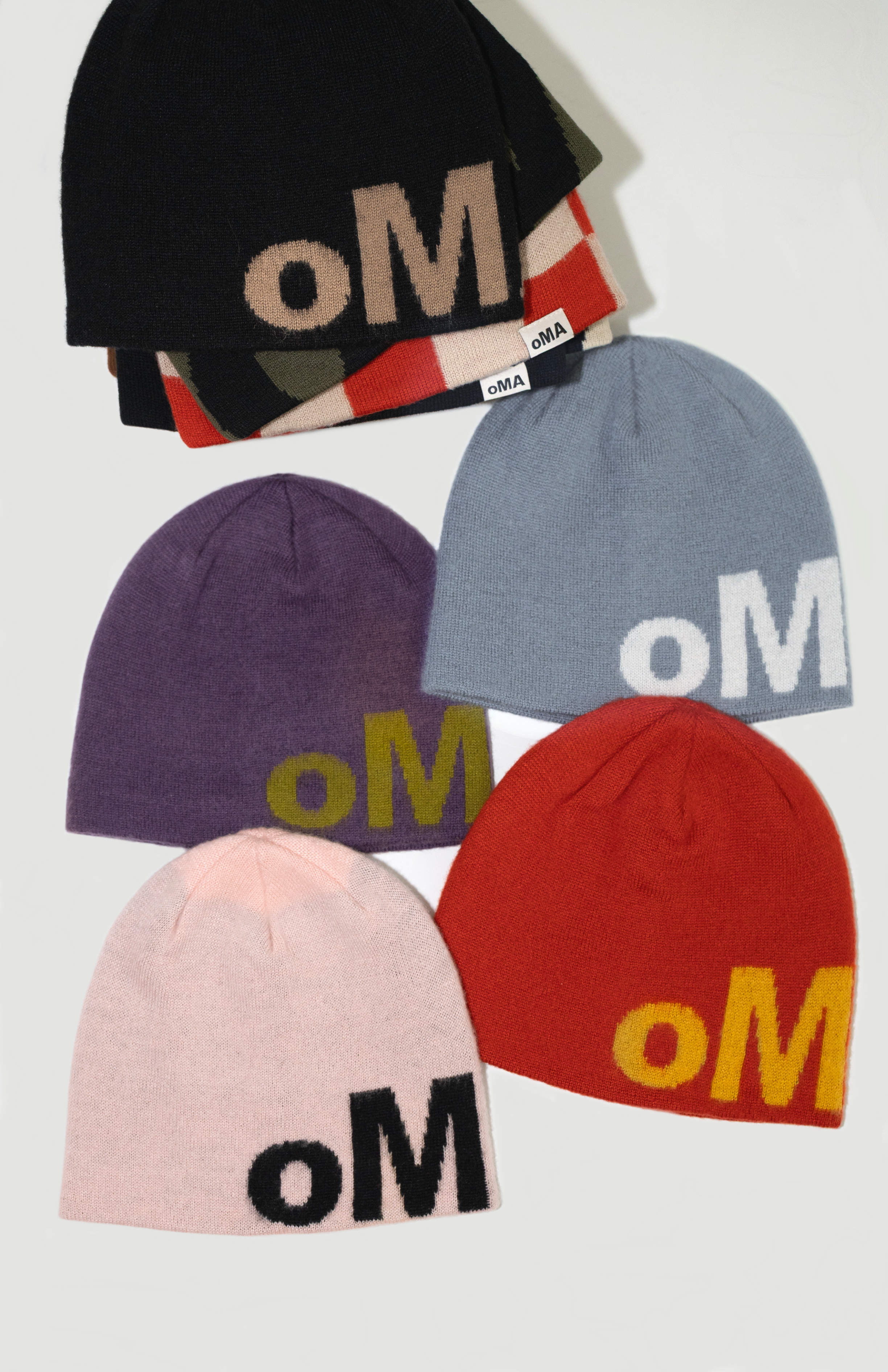 MOHAIR LOGO SKULLY (CREAM)