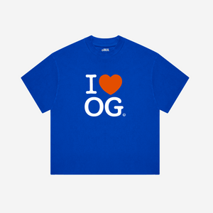I LoVE OG SHIRT (BLUE)
