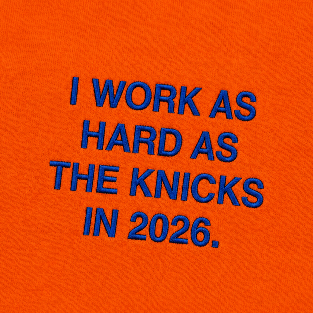 "WoRK HARD" NYK CARHARTT TEE (ORANGE)