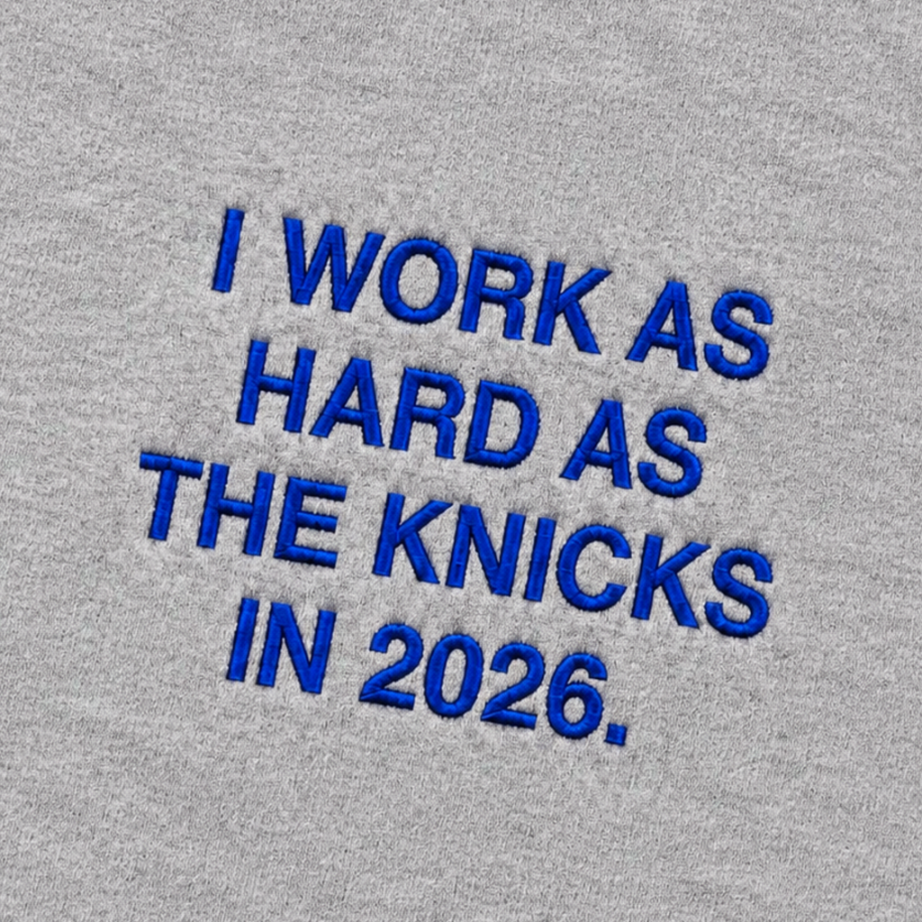 "WoRK HARD" NYK CARHARTT TEE (GREY)