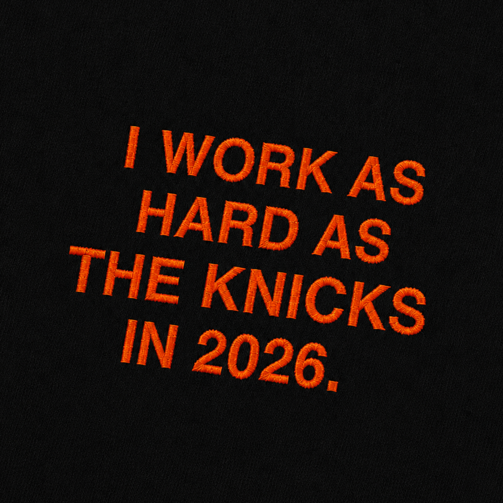 "WoRK HARD" NYK CARHARTT TEE (BLACK)