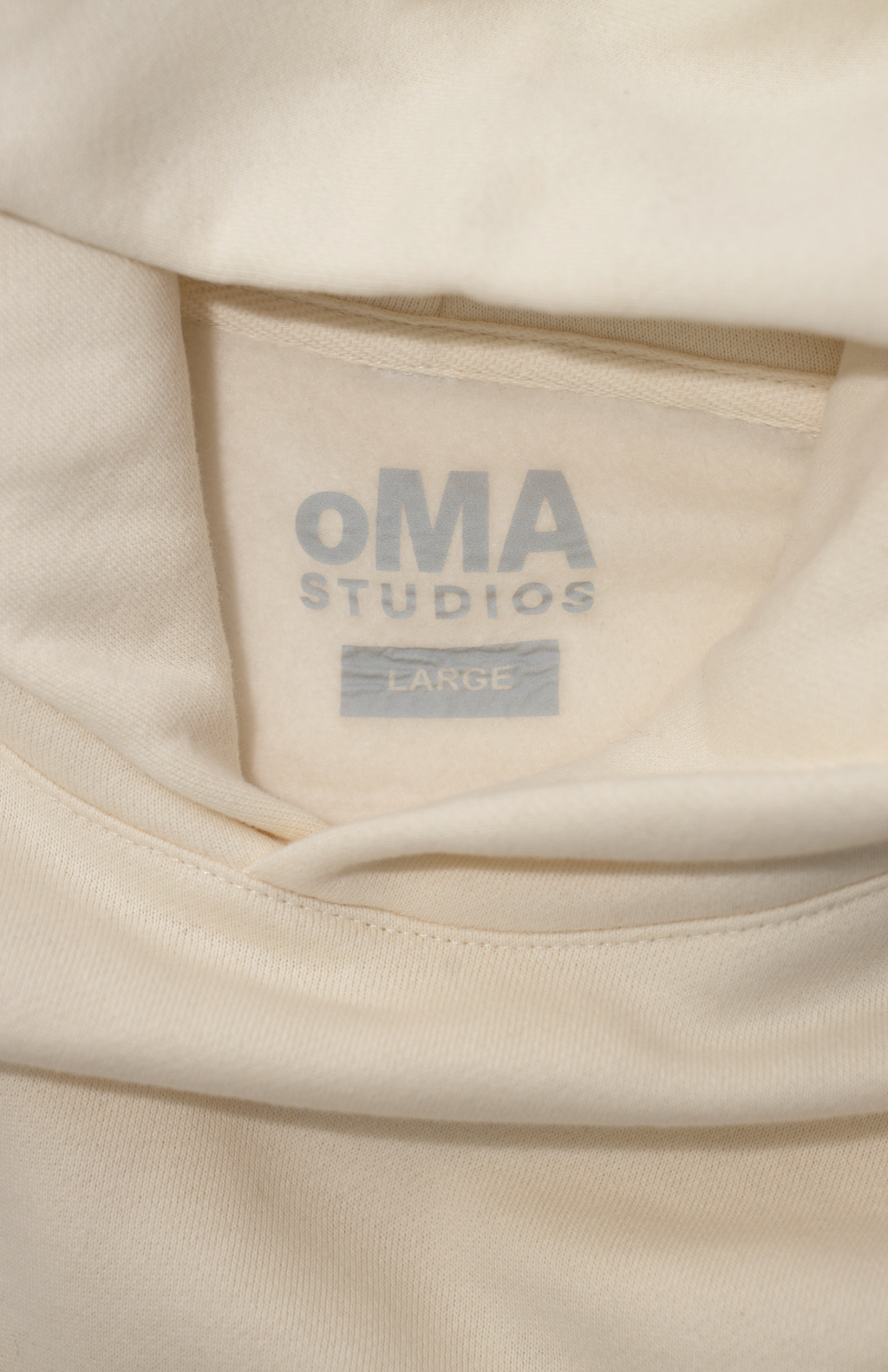MINI LOGO HOODIE (CREAM)