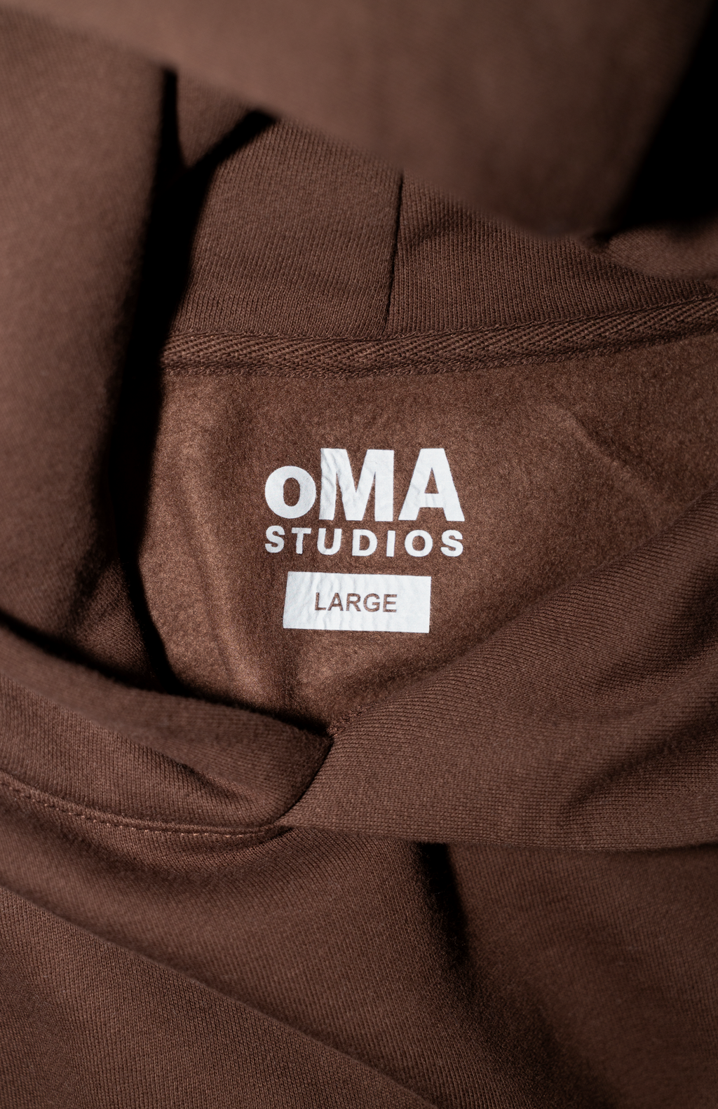 MINI LOGO HOODIE (BROWN)