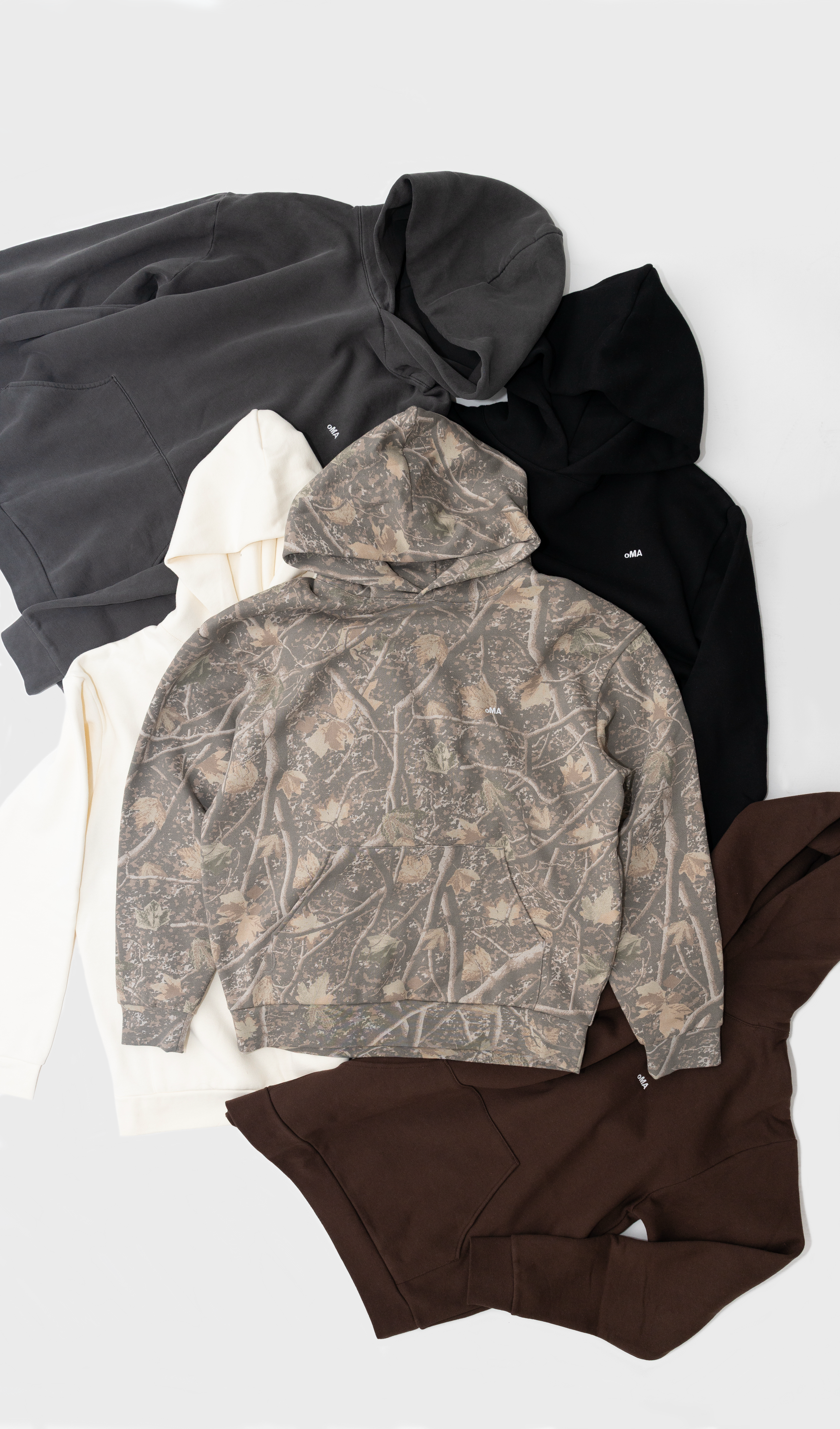 MINI LOGO HOODIE (BROWN)