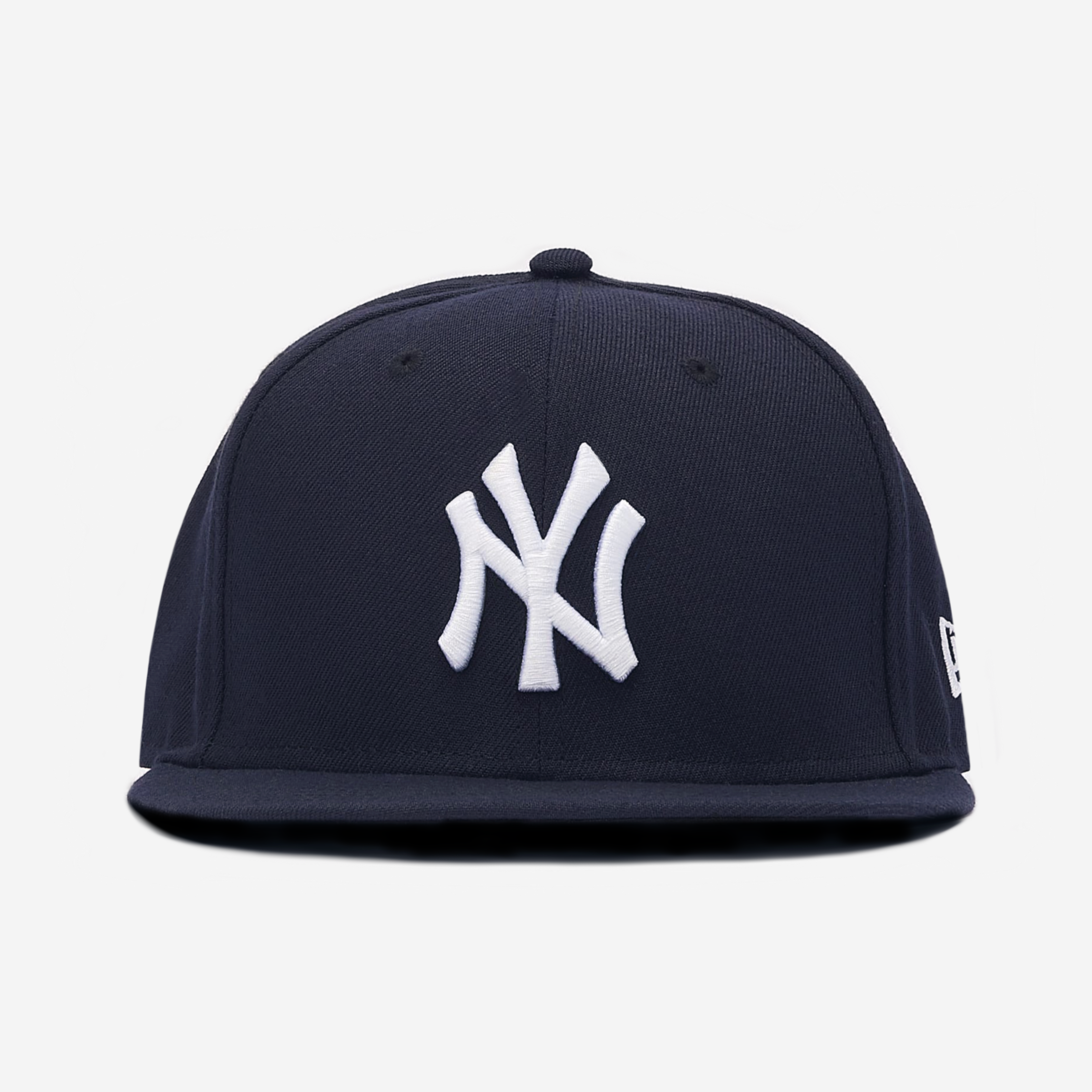 NYK "WoRK HARD" NEW YoRK YANKEES EMBRoIDERED FITTED HAT (NAVY)