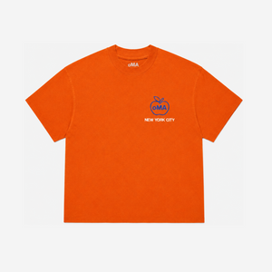 NYC BIG APPLE SHIRT (oRANGE)