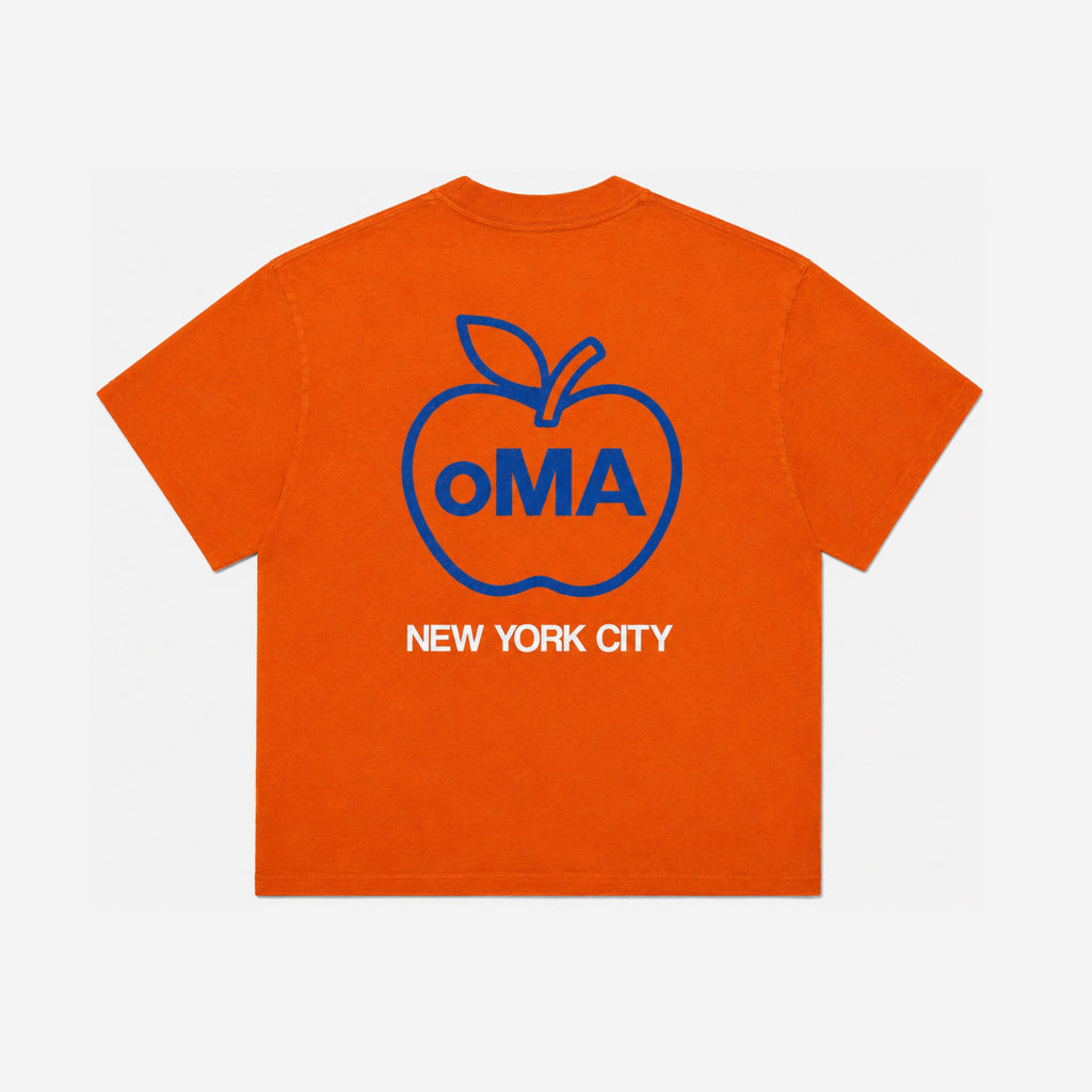 NYC BIG APPLE SHIRT (oRANGE)