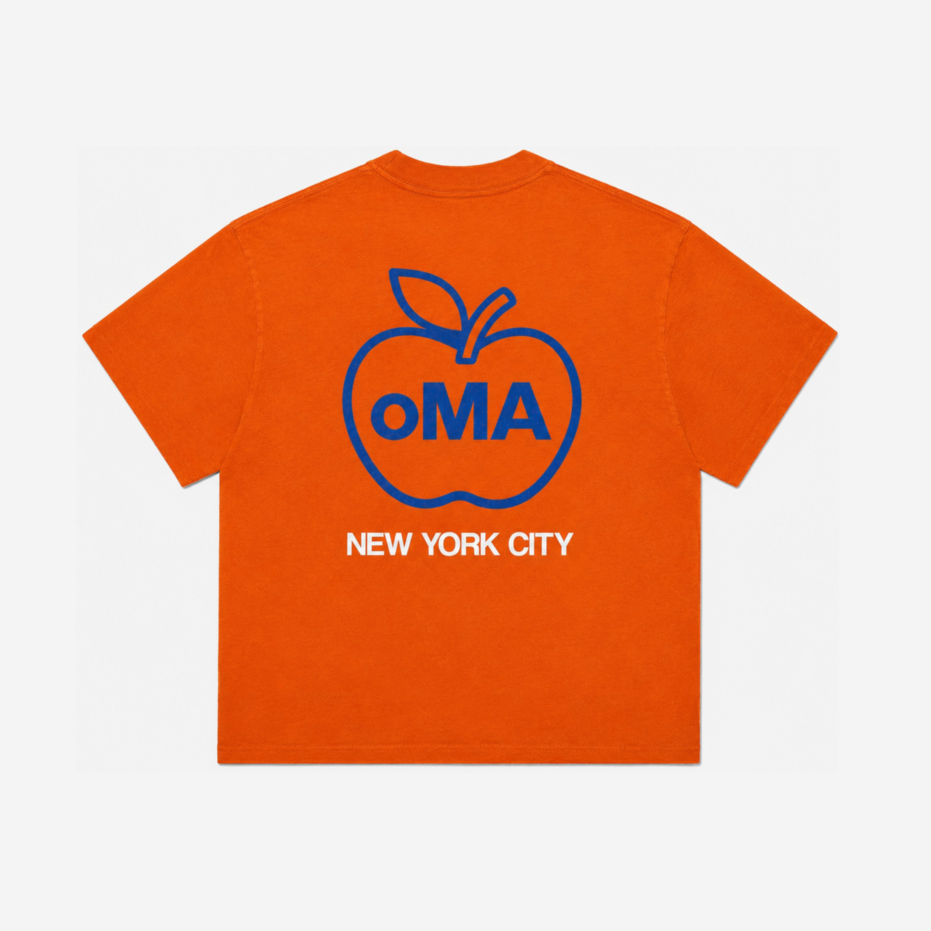 NYC BIG APPLE SHIRT (oRANGE)
