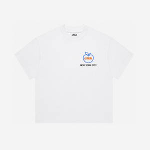 NYC BIG APPLE SHIRT (WHITE)