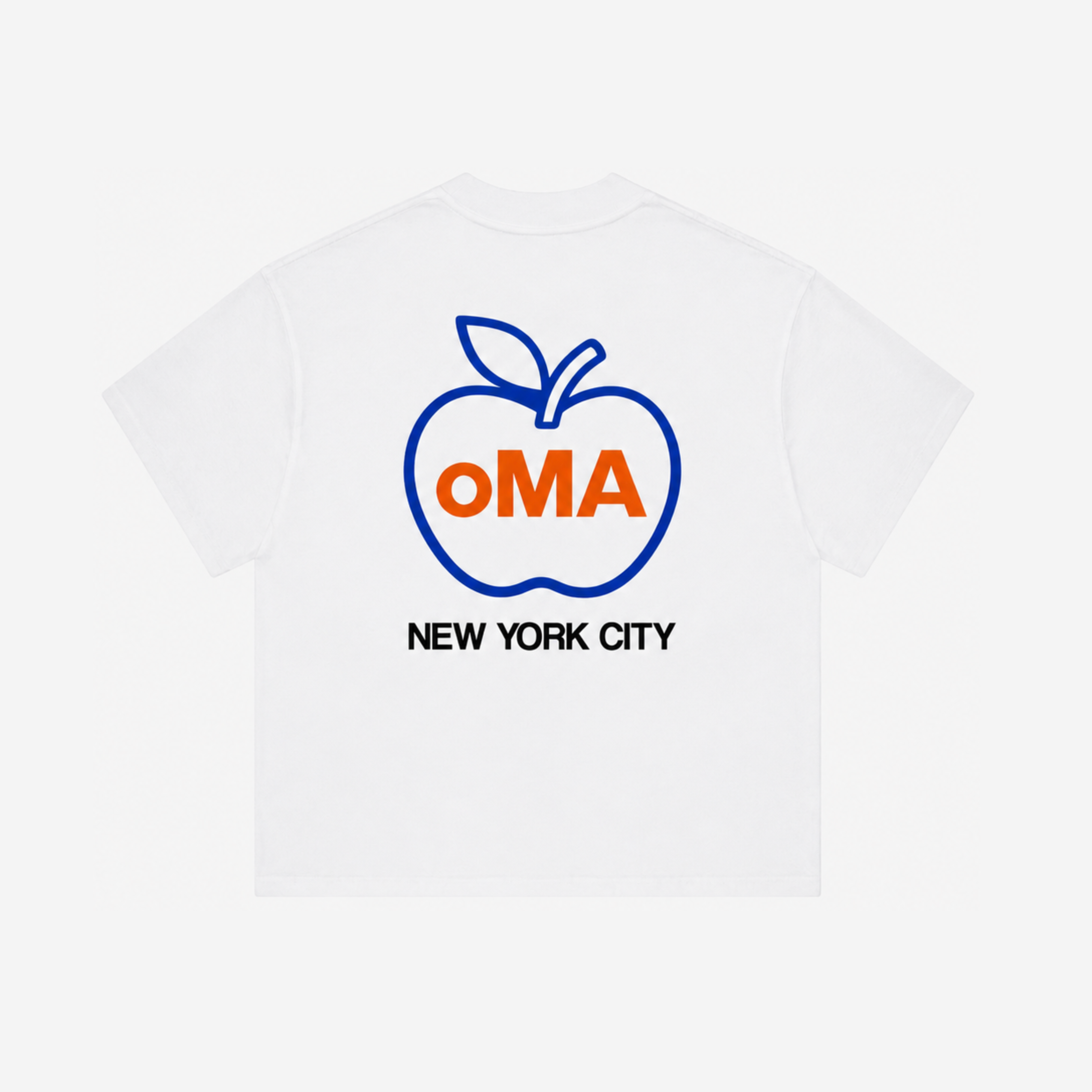 NYC BIG APPLE SHIRT (WHITE)