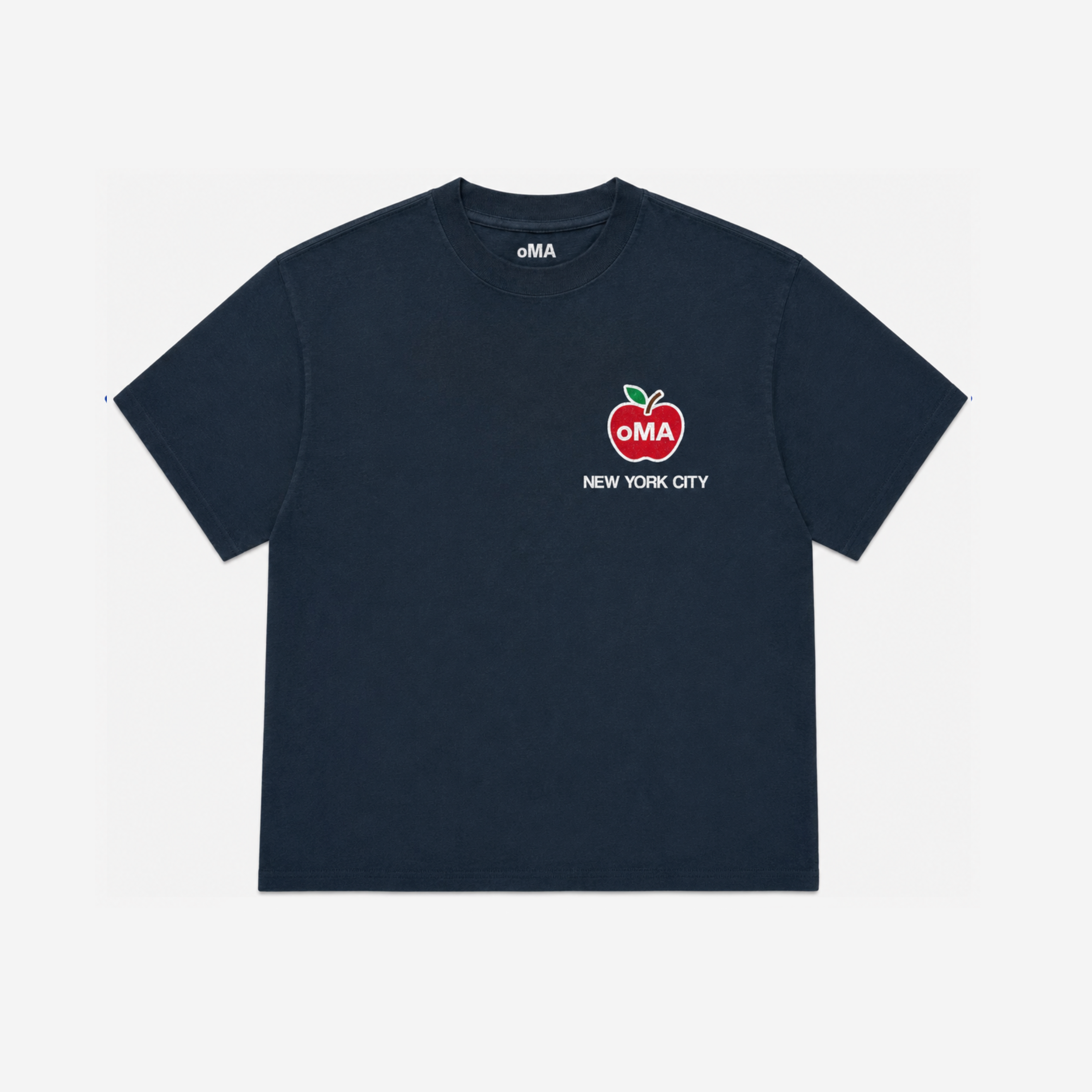 NYC BIG APPLE SHIRT (NAVY)
