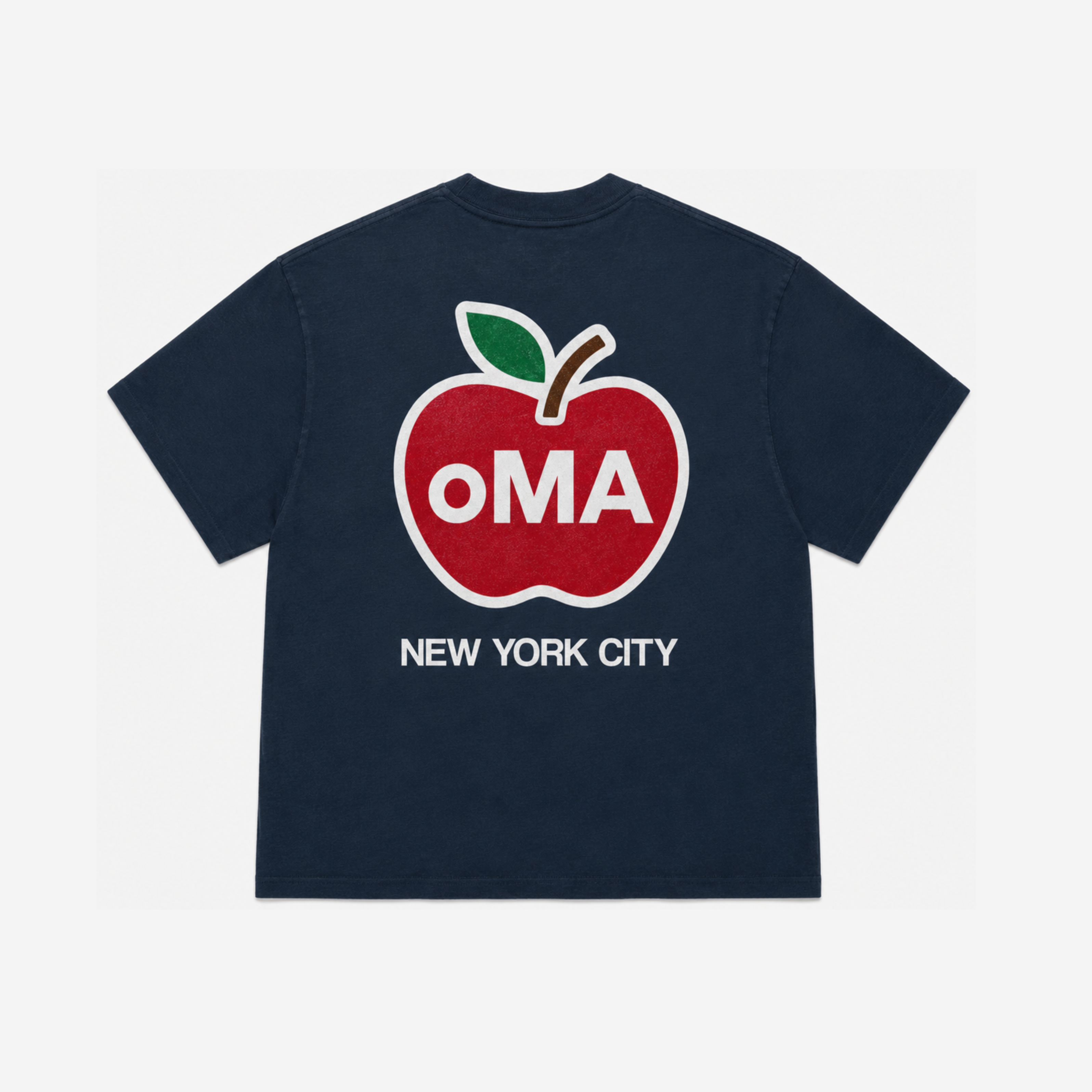 NYC BIG APPLE SHIRT (NAVY)