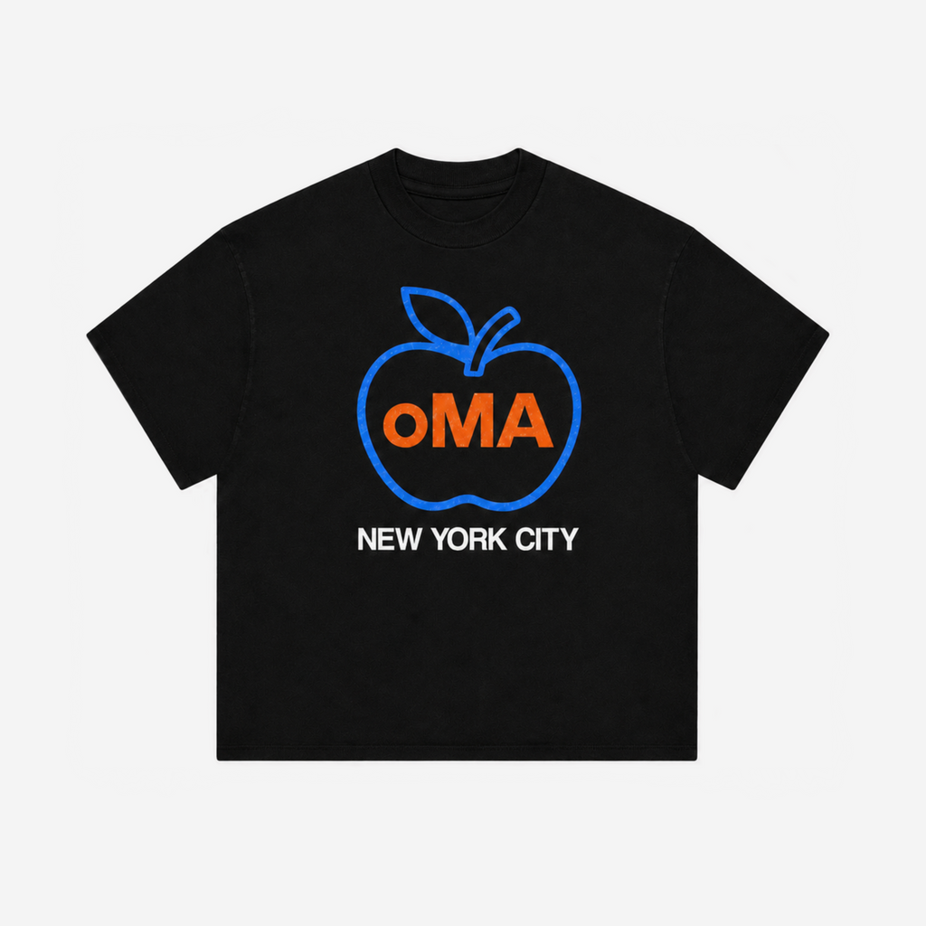 NYC BIG APPLE SHIRT (BLACK)