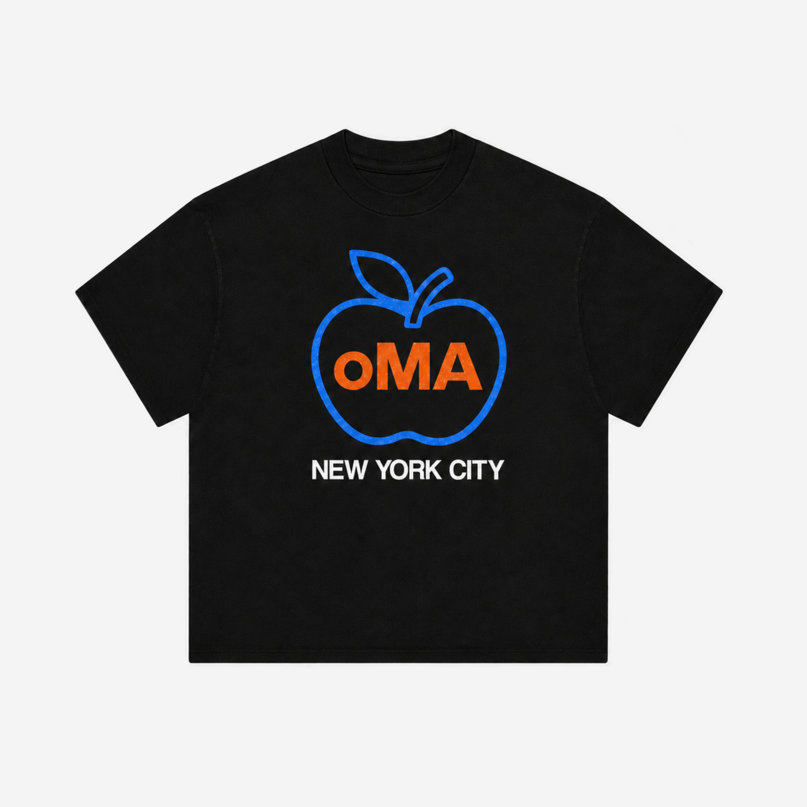 NYC BIG APPLE SHIRT (BLACK)