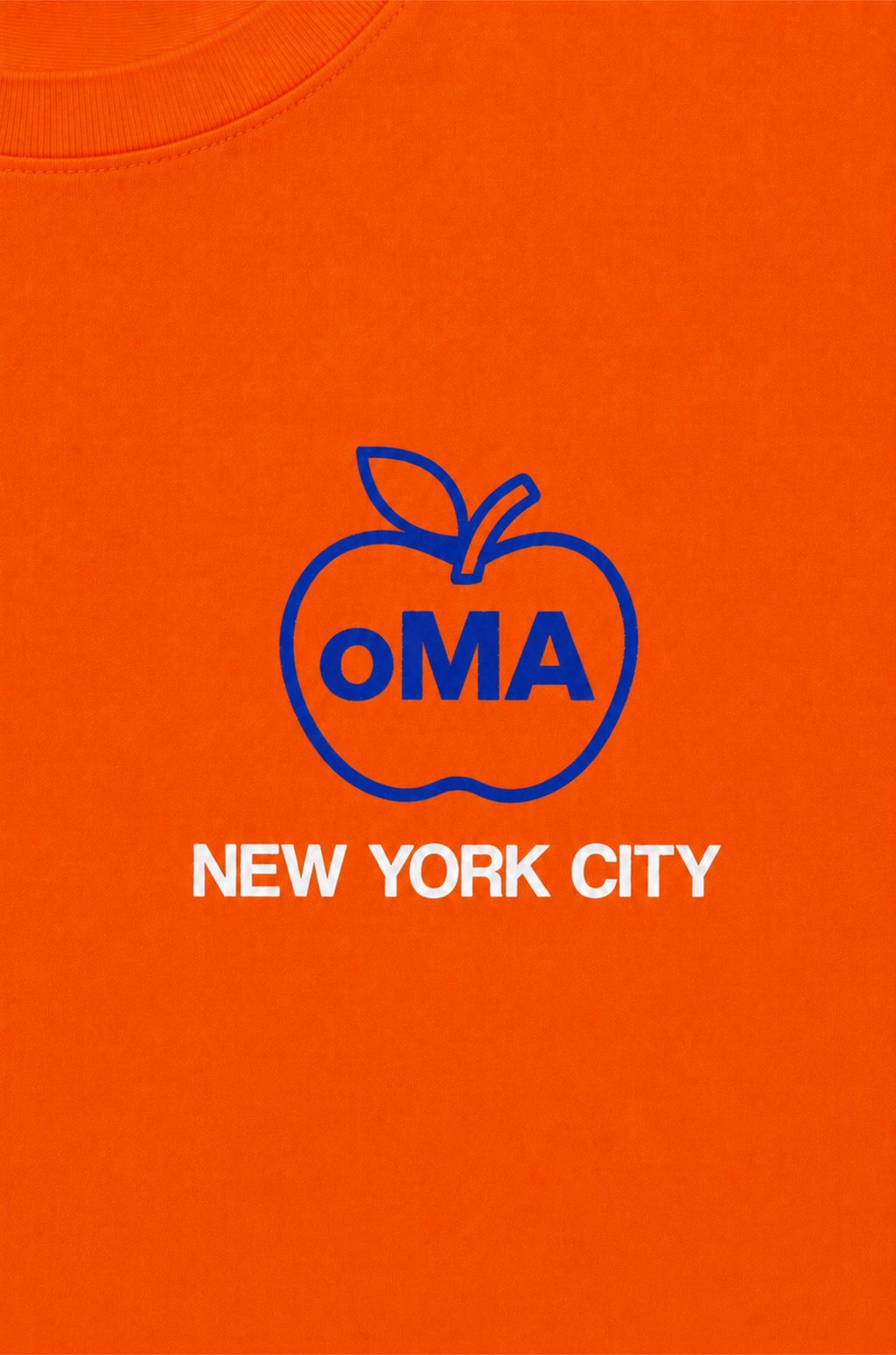 NYC BIG APPLE SHIRT (oRANGE)