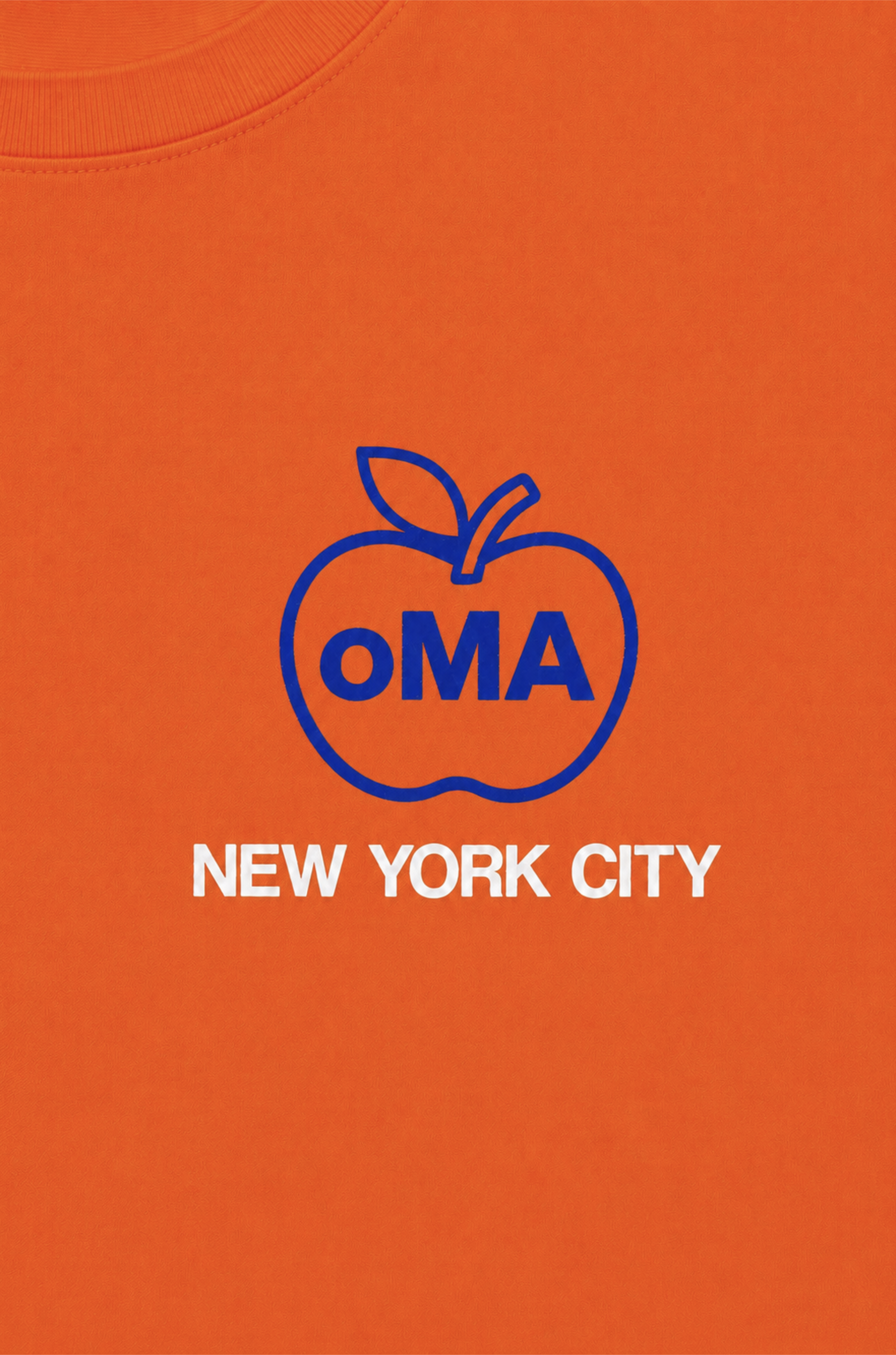 NYC BIG APPLE SHIRT (oRANGE)