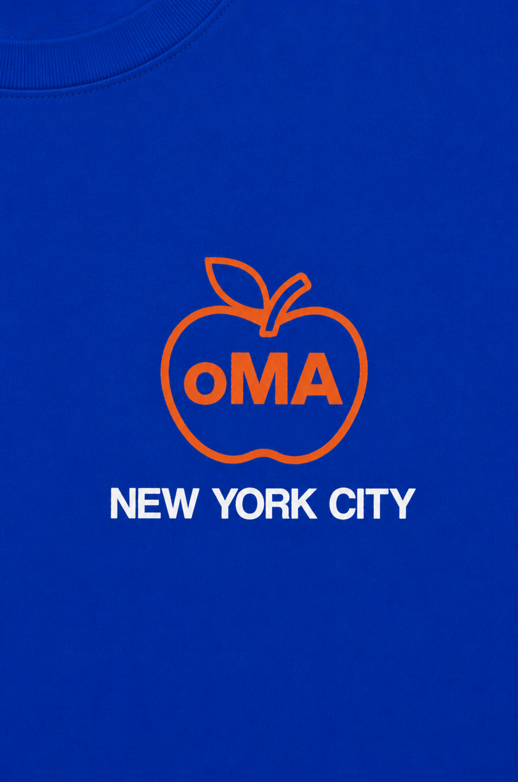 NYC BIG APPLE SHIRT (BLUE)