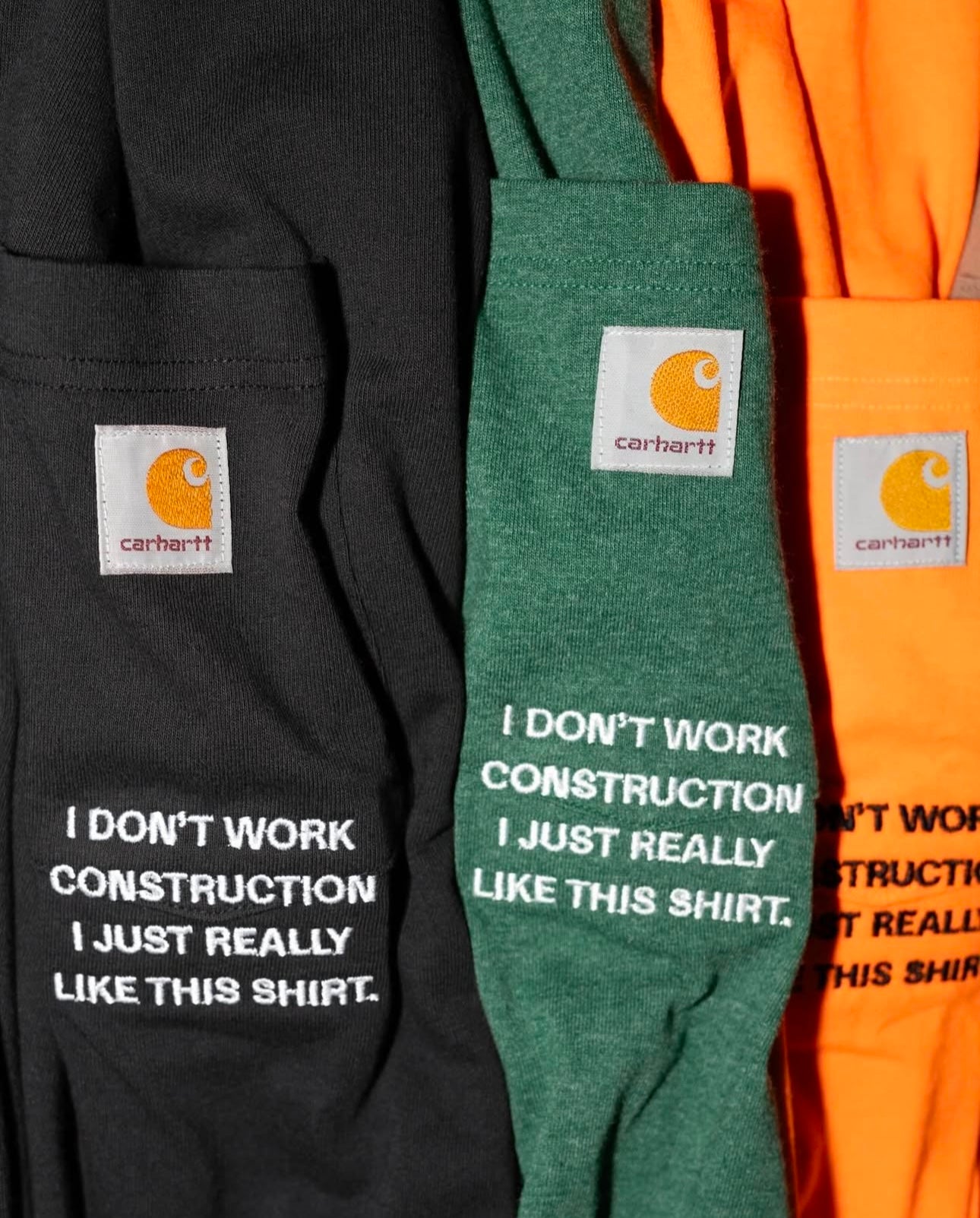 IDWC CARHARTT TEE (BLACK)