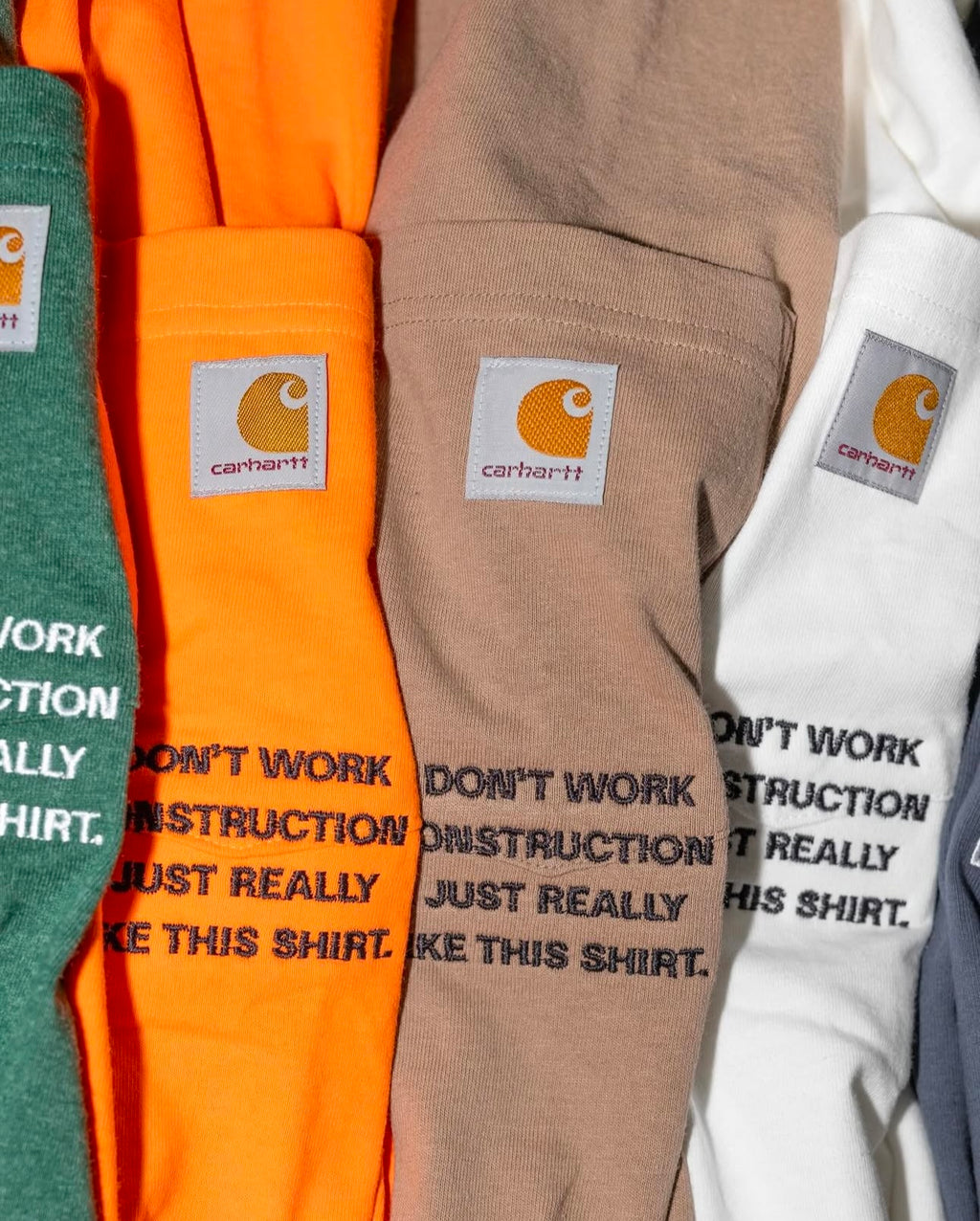 IDWC CARHARTT TEE (SAND)