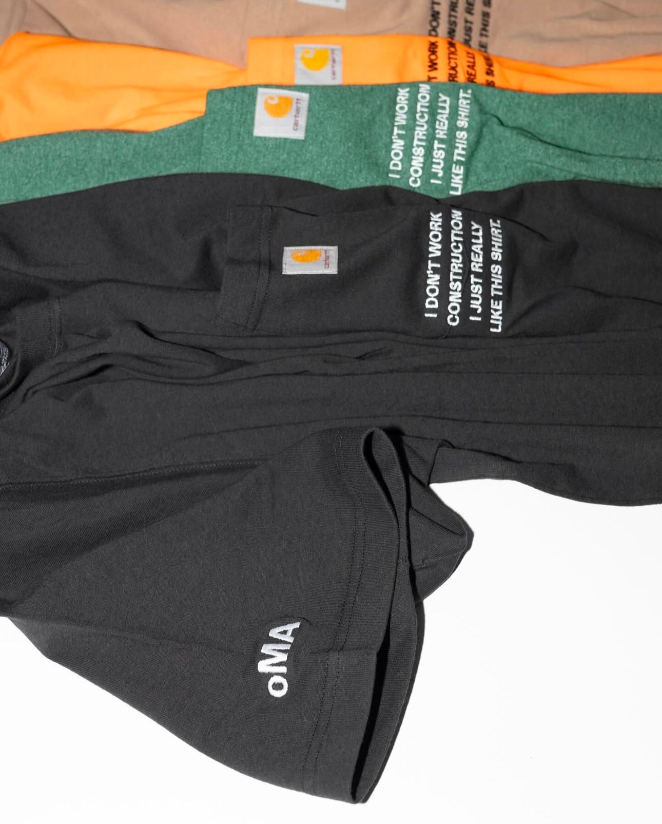 IDWC CARHARTT TEE (BLACK)