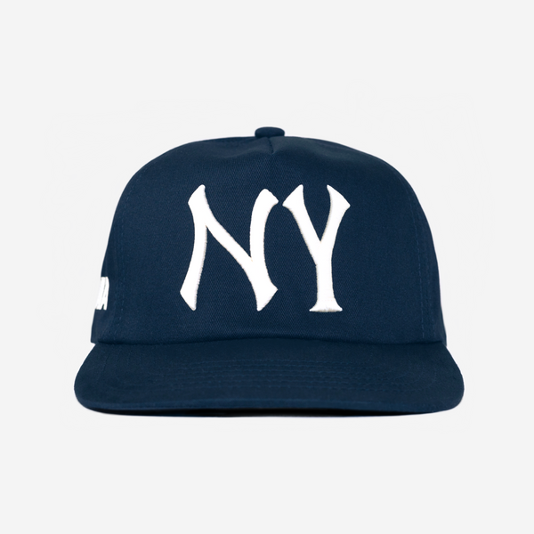 oMA design studio NY NY SKULL CAP (ブルー) oMA design studio NY NY SKULL CAP (ブルー)