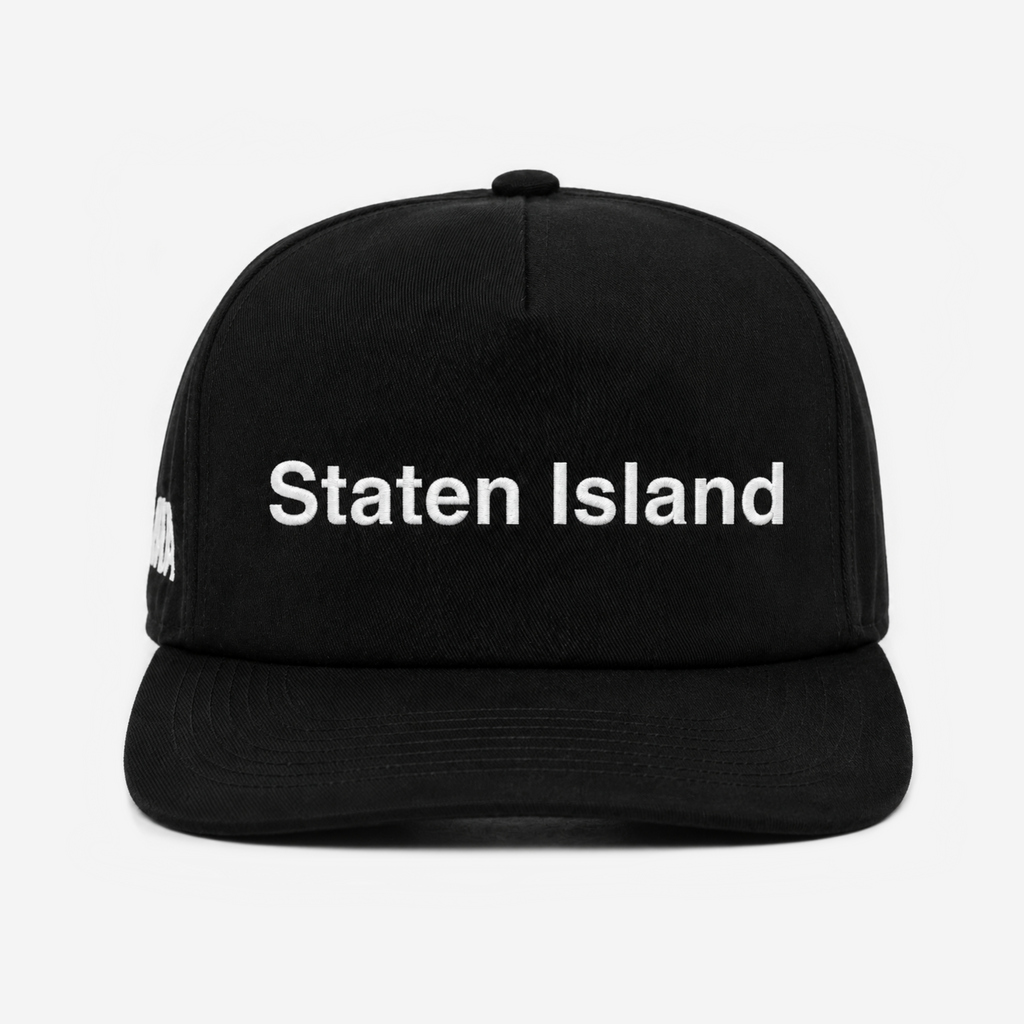 STATEN ISLAND HAT (BLACK)