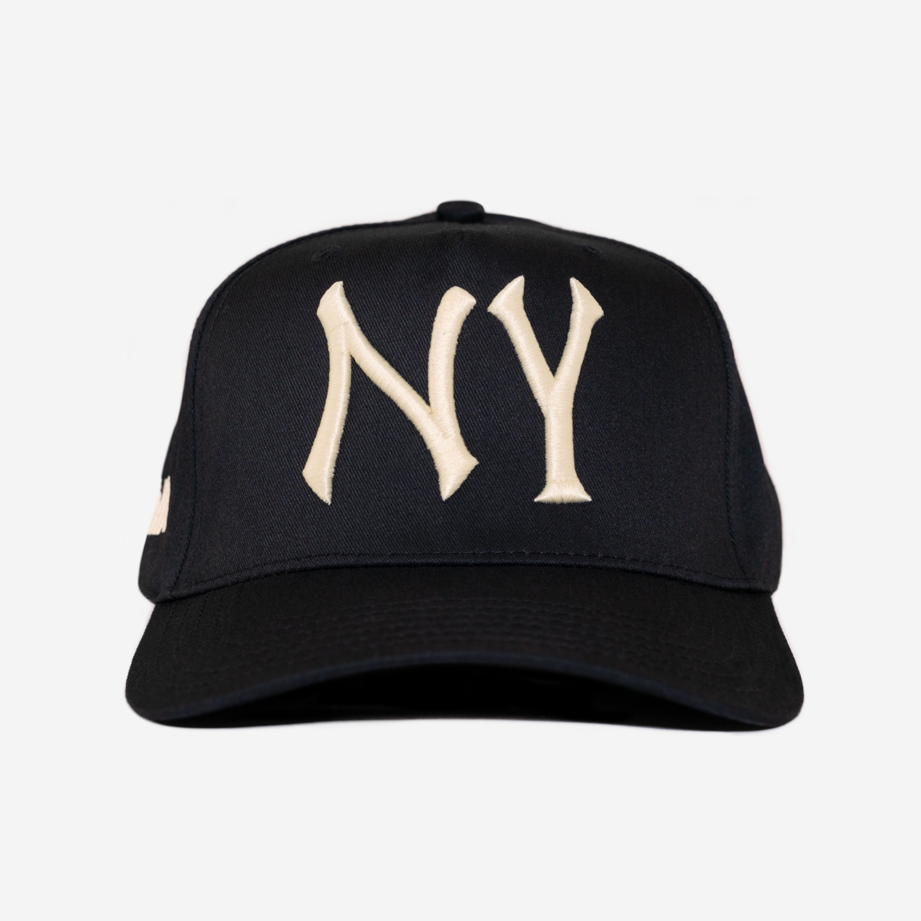 NY HAT CURVED BRIM (CREAM)