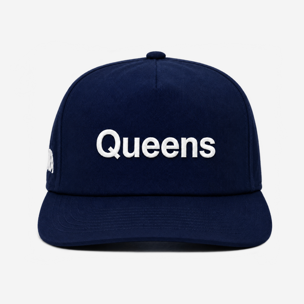 QUEENS HAT (NAVY)