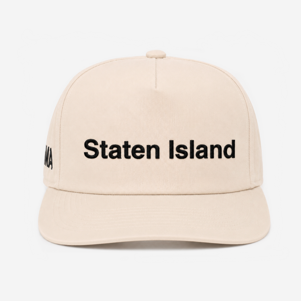 STATEN ISLAND HAT (CREAM)