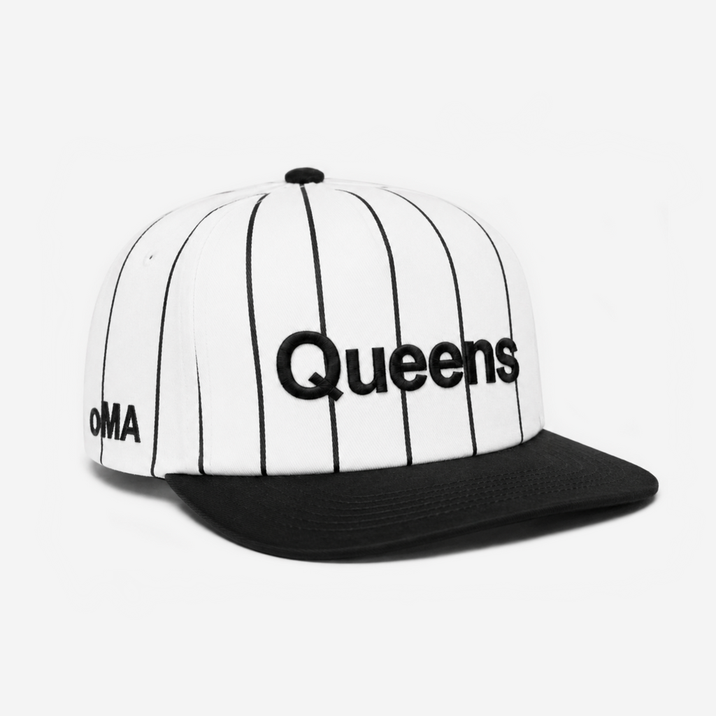 QUEENS HAT (PINSTRIPE)