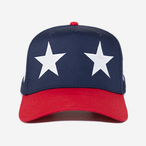 STAR CRoWN USA WC CURVED BRIM HAT (BLUE)